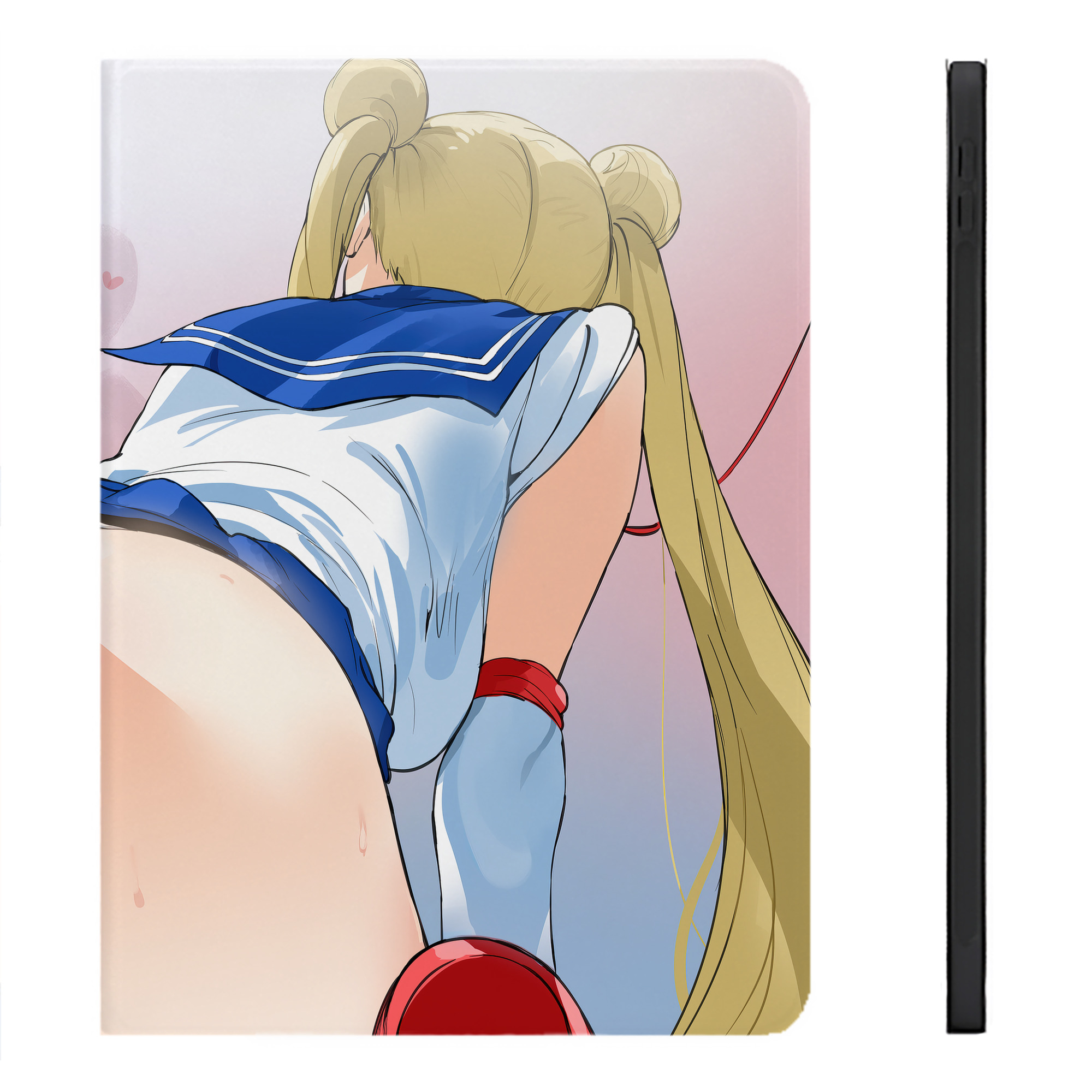 （画像用） 美少女戦士セーラームーン Sailor Moon IPadケース ペンホルダー付き ブックスタイルデザイン
